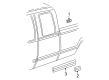 2000 GMC Sierra 2500 Door Moldings Diagram - 15001879