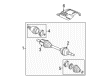 Saturn CV Boot Diagram - 22692206