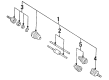 1992 Pontiac Grand Prix Axle Shaft Diagram - 26000731