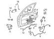 Chevy Venture Door Handle Diagram - 10322201