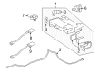 Cadillac CTS Vapor Canister Diagram - 22874434