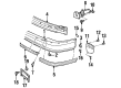 1994 Cadillac DeVille Bumper Diagram - 3549390