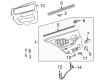 Pontiac Bonneville Door Seal Diagram - 25725130