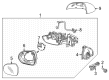 2024 Chevy Trax Mirror Cover Diagram - 42725590