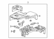 2021 Cadillac XT6 Fuse Box Diagram - 84516217