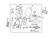 2006 Saturn Vue Seat Heater Pad Diagram - 15785003