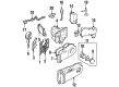 1993 Cadillac Eldorado HVAC Control Module Diagram - 12368389