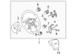 2006 GMC Sierra 3500 Steering Wheel Diagram - 10364743