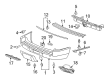 Chevy Suburban 1500 Parking Assist Distance Sensor Diagram - 15859233