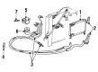 1993 Cadillac Allante Cooling Hose Diagram - 3537304