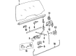 1987 Pontiac Safari Tailgate Handle Diagram - 1713967