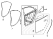 Buick LaCrosse Window Regulator Diagram - 22836743