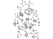 1993 Chevy C1500 Suburban ABS Relay Diagram - 12088594