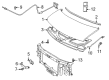 1998 Chevy Express 3500 Hood Latch Diagram - 25775905