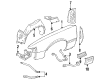 1985 Pontiac Grand Am Door Moldings Diagram - 12392710