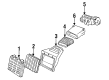 Chevy Caprice Throttle Body Gasket Diagram - 17113074