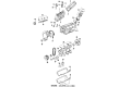 Oldsmobile Cutlass Cruiser Valve Cover Grommet Diagram - 14092297