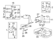 2009 Buick Enclave Door Handle Diagram - 15803340