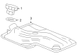 Chevy Cruze Limited Automatic Transmission Filter Diagram - 24273014