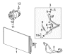 2006 Pontiac G6 A/C Compressor Diagram - 19418179