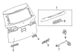 GMC Acadia Emblem Diagram - 84689768