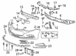 2018 Chevy Cruze Bumper Diagram - 84288770