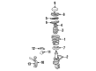 Cadillac DeVille Shock Absorber Diagram - 22064723