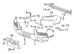 2022 Chevy Colorado Bumper Diagram - 84461421