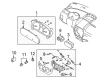 2010 Chevy Aveo5 Instrument Cluster Diagram - 96878237