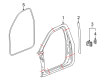 2015 Chevy Silverado 3500 HD Door Seal Diagram - 23446707