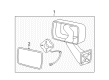 2007 Hummer H3 Side View Mirrors Diagram - 15884834