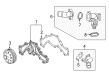 2018 Buick LaCrosse Cooling Hose Diagram - 12671066