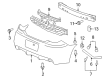 Pontiac Bumper Diagram - 25876636