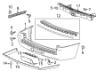 GMC Yukon Bumper Diagram - 22983417