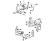 1990 Cadillac Seville Ride Height Sensor Diagram - 22076335