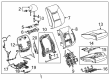 Cadillac Occupant Detection Sensor Diagram - 22885518