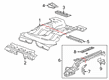 2017 Chevy Impala Floor Pan Diagram - 23103443