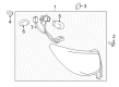 Chevy Traverse Light Socket Diagram - 25851960