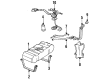 1995 Pontiac Trans Sport Fuel Tank Strap Diagram - 10093230