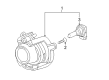 2016 Buick Envision Fog Light Diagram - 23170303