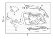 2018 Chevy Impala Tail Light Diagram - 84527172