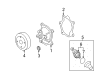 Saturn Relay Water Pump Pulley Diagram - 12577763