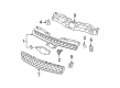 2008 Chevy Suburban 2500 Emblem Diagram - 22830014