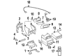 Oldsmobile Silhouette Center Console Diagram - 88892925