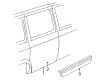 1987 GMC Safari Weather Strip Diagram - 15101551