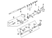 1996 GMC C3500 Steering Column Seal Diagram - 26059307