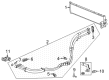 Cadillac CT5 Automatic Transmission Oil Cooler Line Diagram - 84011932