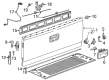 2019 GMC Sierra 3500 HD Trunk Latch Diagram - 84374353