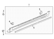 2019 Cadillac XT5 Door Seal Diagram - 84184298