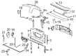 Chevy SSR Sunroof Cable Diagram - 88980397